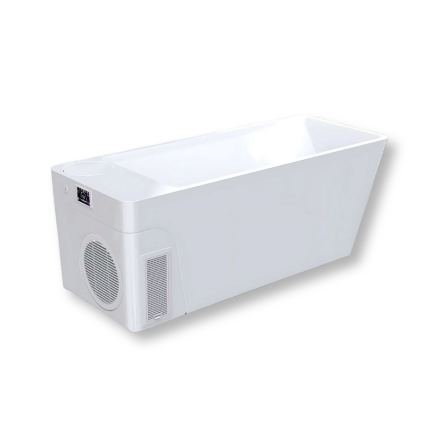 อ่างแช่น้ำเย็น HOMEFITTOOLS พร้อมชิลเลอร์ 1.0HP (อุณหภูมิ 3-42°องศา) ICE BATH COLD PLUNGE_1
